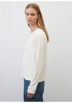 Marc O'Polo DENIM HEAVY-LONGSLEEVE RELAXED - Langarmshirt - Scandinavian White 9 Marc O'Polo DENIM HEAVY-LONGSLEEVE RELAXED - Langarmshirt - Scandinavian White -Alltags Mode 8bf490c1349a411fa5c05df27b9b897a