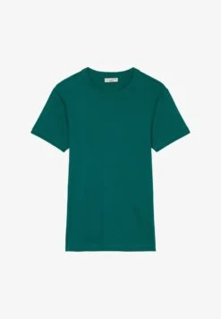 Marc O'Polo DENIM RUNDHALS MIT STRUKTUR AUS - T-Shirt Basic - Green -Alltags Mode 8bf896dad4aa4a9cabb35879ce3b03ed