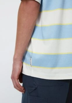 Marc O'Polo DENIM GESTREIFTES OVERSIZE AUS REINER BIO BA - T-Shirt Print - Multi Sea Holly 9 Marc O'Polo DENIM GESTREIFTES OVERSIZE AUS REINER BIO BA - T-Shirt Print - Multi Sea Holly -Alltags Mode 8c2a61ace0014c619851817f423c82f2