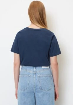 Marc O'Polo DENIM V-NECK- REGULAR - T-Shirt Basic - Admiral -Alltags Mode 90dd20fb0d194b3592bc451035025b37