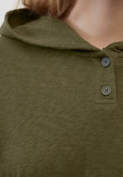 Marc O'Polo DENIM WIDE CROPPED - Kapuzenpullover - Dakota Shadow -Alltags Mode 919eb5c97ced48f890aa140672567587