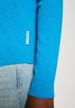 Marc O'Polo DENIM LONGSLEEVE V NECK REGULAR FIT - Langarmshirt - Crystal Seas -Alltags Mode 92a383407b034358af54a67047eaccea