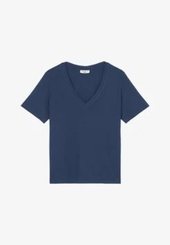Marc O'Polo DENIM V-NECK- REGULAR - T-Shirt Basic - Admiral -Alltags Mode 9594ae703b354b11bbf2f9b18583bd12