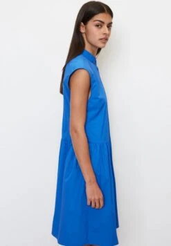 Marc O'Polo DENIM ÄRMELOSES VOLANT- AUS BIO - Blusenkleid - Mediterranean Blue -Alltags Mode 9b1b77ade184428bbf7804998022941b