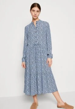 Marc O'Polo DENIM DRESSES - Blusenkleid - Multi/navy Teal -Alltags Mode 9b596ec2be15409ca2b70e652b000f6e
