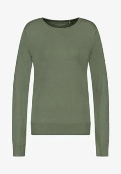 Marc O'Polo DENIM WITH CHECK CRYSTAL SEAS - Strickpullover - Blue -Alltags Mode 9b608782c05d4c3cbc8b4bcd29fdb816