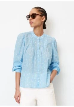 Marc O'Polo DENIM LANGARM REGULAR VOILE - Hemdbluse - Multi Sea Holly