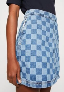 Marc O'Polo DENIM SKIRT A-SHAPED FIT HIGH WAIST - A-Linien-Rock - Multi/light Blue -Alltags Mode a2195ffb0c8b42369e072d116945b9bd