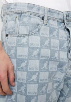 Marc O'Polo DENIM WIDE LEG IM LOCKERE - Jeans Shorts - Laser Print Kangol X Mop -Alltags Mode ab9a0b2face548adbc926ad9c1ce2a86