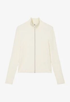 Marc O'Polo DENIM STEHKRAGEN-MIT ZIPPER CROPPED AUS SOF - Strickjacke - Crystal Seas -Alltags Mode ac6e1ff63c7f42e9a80f3c39fbf9b66b