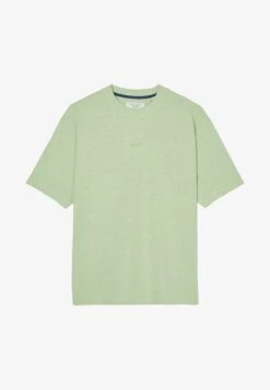 Marc O'Polo DENIM SHORT SLEEVE RELAXED - T-Shirt Basic - Gossip Green Melange -Alltags Mode b08b02e2e23840e89fbb0334e4d7b19c
