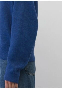 Marc O'Polo DENIM RUNDHALS CROPPED AUS SOFTEM SCH - Strickpullover - Kensington Blue -Alltags Mode b130d20dcd13475e8f528afe94bc0bbe