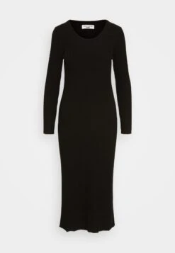 Marc O'Polo DENIM TUBE DRESS - Strickkleid - Black -Alltags Mode b1fe576236804d8dbe902d2b4878f59d