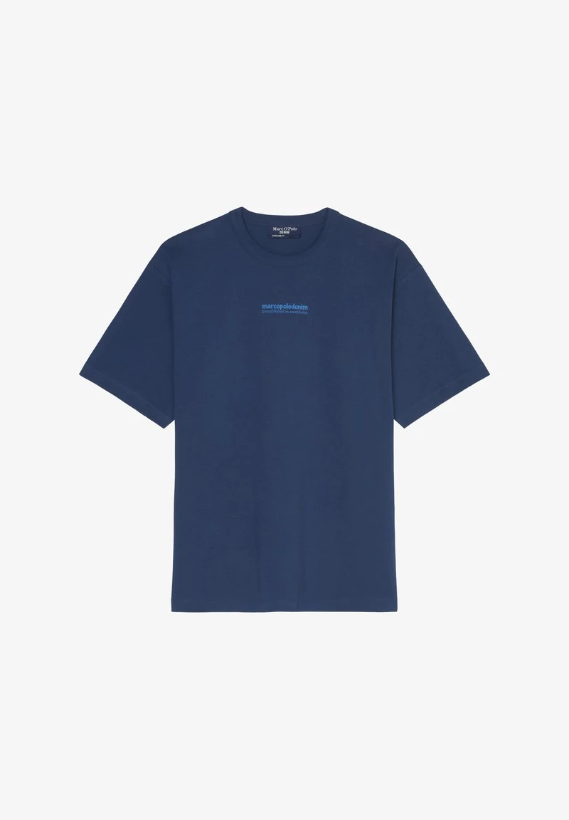 Marc O'Polo DENIM SHORT SLEEVE FRONT - T-Shirt Print - Mediterranean Blue 4 Marc O'Polo DENIM SHORT SLEEVE FRONT - T-Shirt Print - Mediterranean Blue – Bild 4