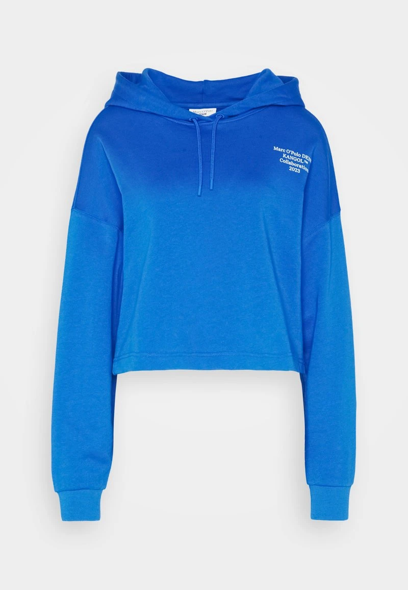 Marc O'Polo DENIM LONG SLEEVE W PRINT DRAWCORD IN - Kapuzenpullover - Mediterranean Blue 5 Marc O'Polo DENIM LONG SLEEVE W PRINT DRAWCORD IN - Kapuzenpullover - Mediterranean Blue – Bild 5