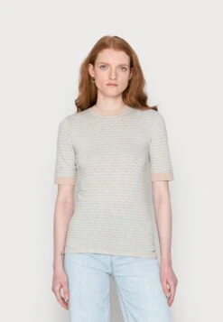 Marc O'Polo DENIM MODERN HALFSLEEVE SLIM FIT STRIPED - T-Shirt Print - Multi/misty Maze -Alltags Mode b936c3a2163e478eb320a9b06b9eed09 1