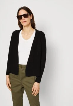 Marc O'Polo DENIM OPEN CARDIGAN WITH RAGLAN SLEEVE - Strickjacke - Black 9 Marc O'Polo DENIM OPEN CARDIGAN WITH RAGLAN SLEEVE - Strickjacke - Black -Alltags Mode ba96597a45434ea7973fadd663688c18