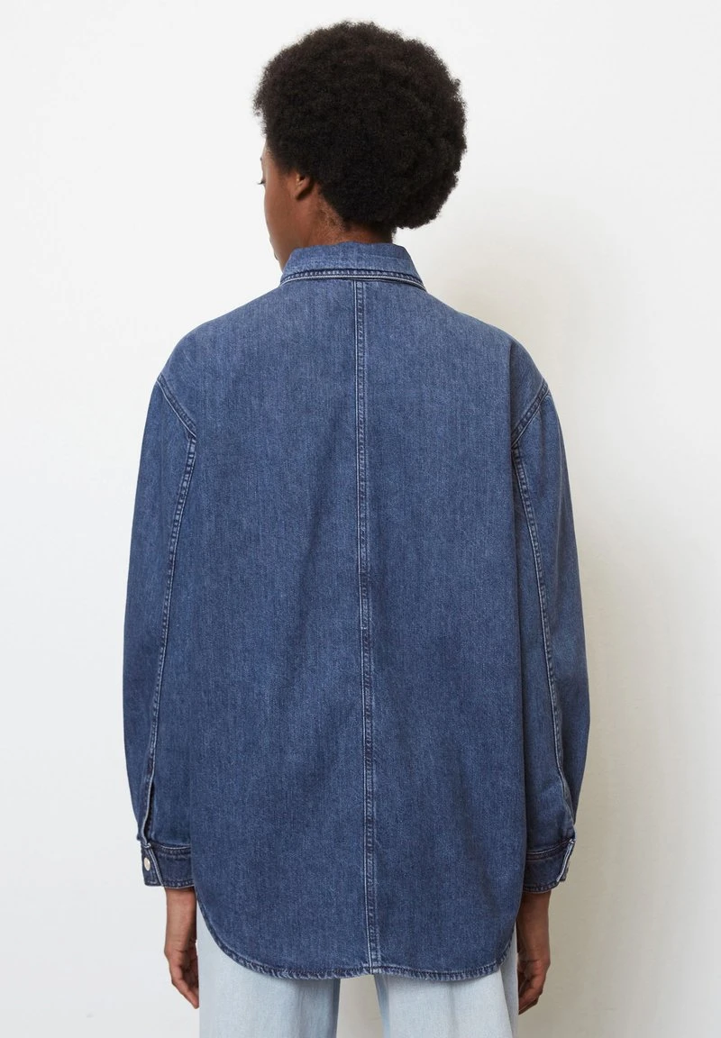 Marc O'Polo DENIM Hemdbluse - Multi Authentic Dark Blue 3 Marc O'Polo DENIM Hemdbluse - Multi Authentic Dark Blue – Bild 3