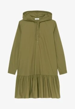 Marc O'Polo DENIM DRESS HOODED LONGSLEEVE - Blusenkleid - Palo Verde -Alltags Mode bd8ede9c4a054194bd341dbf2a326a41