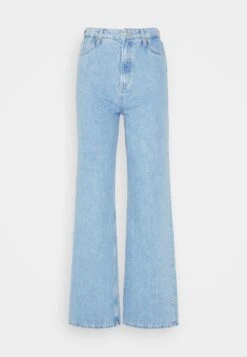 Marc O'Polo DENIM TROUSERS SUPER HIGH WAIST LOOSE LEG EXTENDED FULL LENGTH - Jeans Relaxed Fit - Multi/light Vintage Cobalt Blu -Alltags Mode bdaaf0e49536402099dd53ad0d828434
