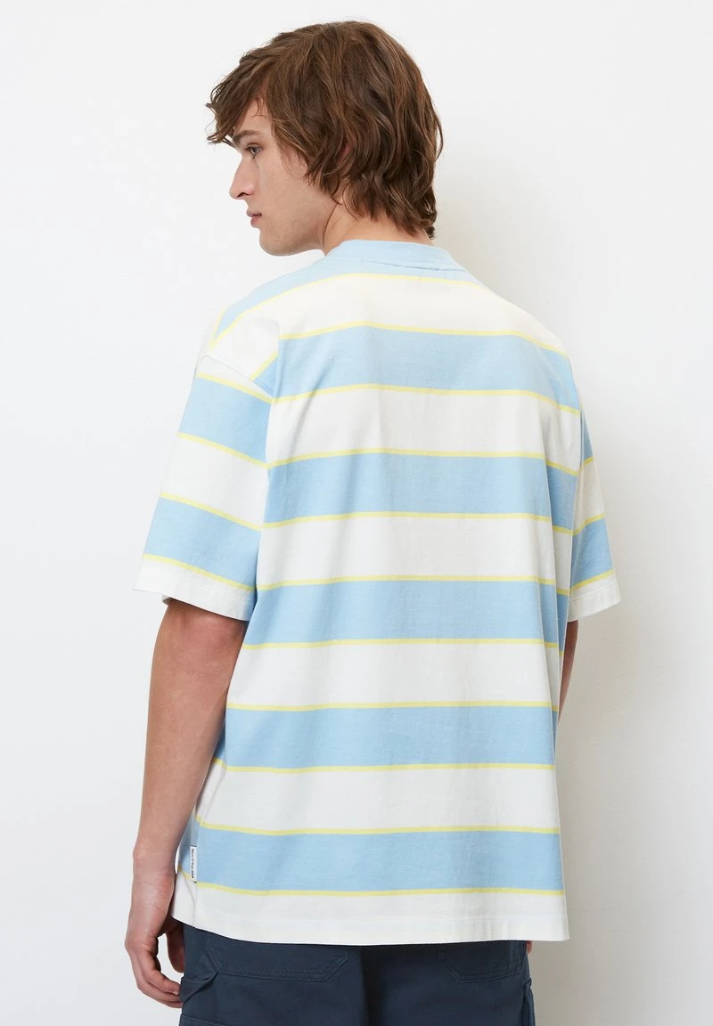 Marc O'Polo DENIM GESTREIFTES OVERSIZE AUS REINER BIO BA - T-Shirt Print - Multi Sea Holly 3 Marc O'Polo DENIM GESTREIFTES OVERSIZE AUS REINER BIO BA - T-Shirt Print - Multi Sea Holly – Bild 3