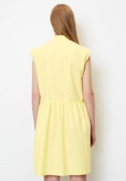 Marc O'Polo DENIM ÄRMELOSES VOLANT POPELI - Blusenkleid - Buttercup -Alltags Mode c57993dd727d4ba4987f86c74c966c5d