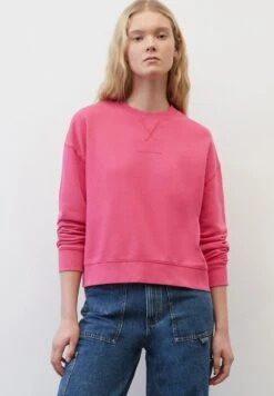 Marc O'Polo DENIM O-SHAPE RELAXED - Sweatshirt - Fresh Fuschia