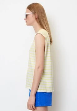 Marc O'Polo DENIM ÄRMELLOSES STREIFEN LOOSE - T-Shirt Print - Multi Buttercup -Alltags Mode c6e071732c224ee7b8ba2976ea74abe9