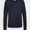 Marc O'Polo DENIM LONGSLEEVE CREWNECK - Langarmshirt - Scandinavian Blue