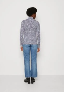 Marc O'Polo DENIM LONGSLEEVE TURTLENECK - Langarmshirt - Multi/beautiful Iris -Alltags Mode cf1fa3893b9a4b6b90d22b6e7b6142ed