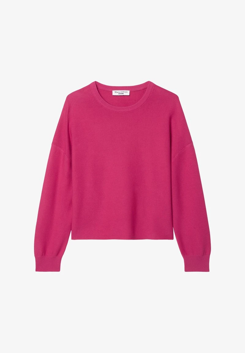 Marc O'Polo DENIM RUNDHALS RELAXED - Strickpullover - Fresh Fuschia 6 Marc O'Polo DENIM RUNDHALS RELAXED - Strickpullover - Fresh Fuschia – Bild 6