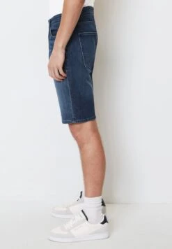 Marc O'Polo DENIM MODELL MATS IN AUTHENTI-STRE - Jeans Shorts - Dark Worn Blue -Alltags Mode d425528375c64ec8a69f8ef2d58cda47