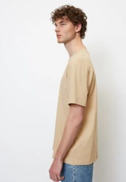 Marc O'Polo DENIM RUNDHALS - T-Shirt Basic - Skandi Beige -Alltags Mode dbdbceff23a14840b70298a96223a56b