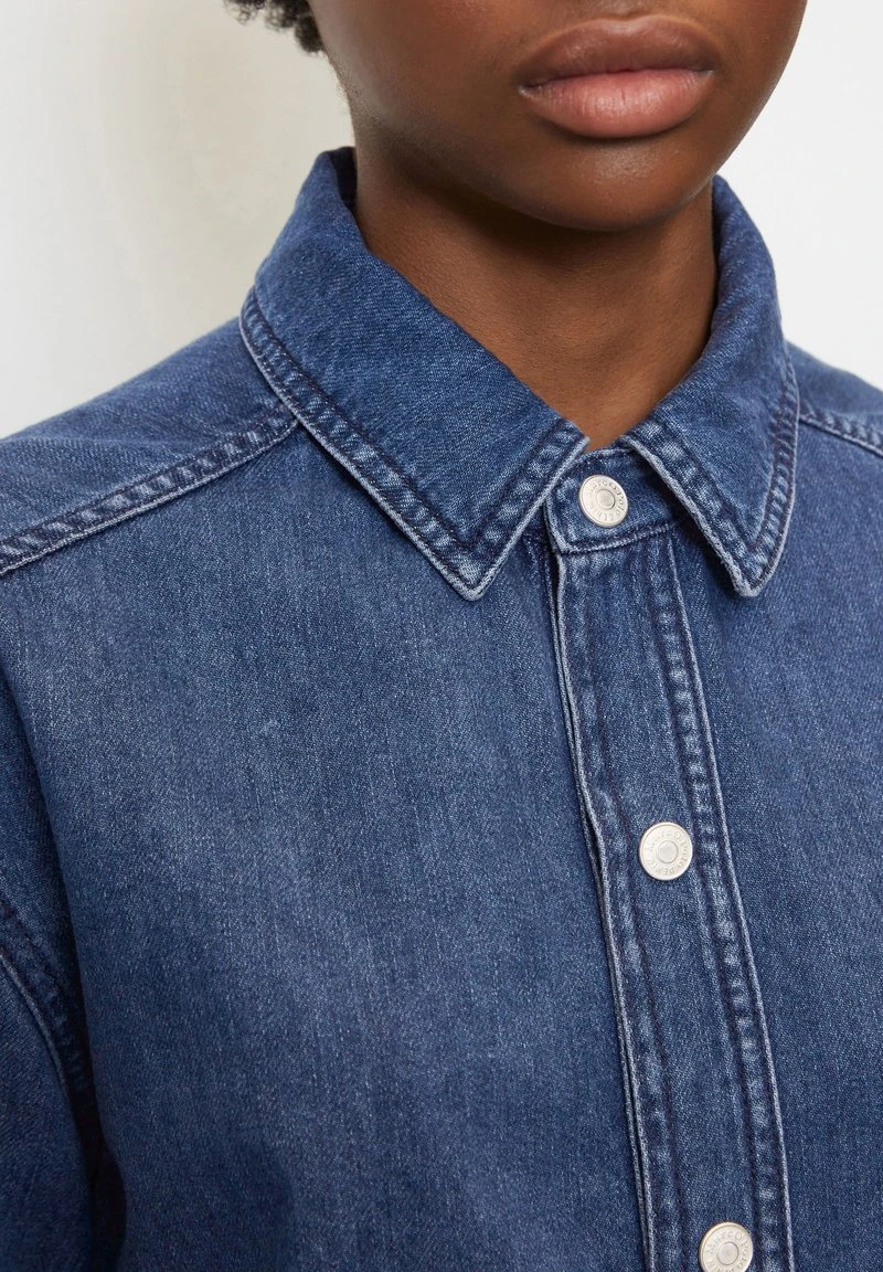 Marc O'Polo DENIM Hemdbluse - Multi Authentic Dark Blue 5 Marc O'Polo DENIM Hemdbluse - Multi Authentic Dark Blue – Bild 5