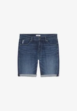Marc O'Polo DENIM MODELL MATS IN AUTHENTI-STRE - Jeans Shorts - Dark Worn Blue -Alltags Mode e8203e79ab5b43c38684aaf00ef7b51f