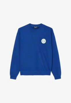 Marc O'Polo DENIM LONG SLEEVE CHEST ARTWORK - Sweatshirt - Kensington Blue -Alltags Mode ea72ab1ae5ef4e4ab6554eb7d2346f55