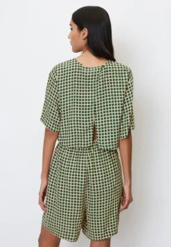 Marc O'Polo DENIM KURZ OVERALL - Jumpsuit - Multi Blue -Alltags Mode f0295a6b8134458d84fd1c2cfa28a13a