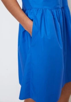 Marc O'Polo DENIM ÄRMELOSES VOLANT- AUS BIO - Blusenkleid - Mediterranean Blue -Alltags Mode f13affa13a314634b7c264188e2e5092