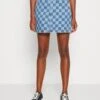 Marc O'Polo DENIM SKIRT A-SHAPED FIT HIGH WAIST - A-Linien-Rock - Multi/light Blue