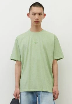 Marc O'Polo DENIM SHORT SLEEVE RELAXED - T-Shirt Basic - Gossip Green Melange